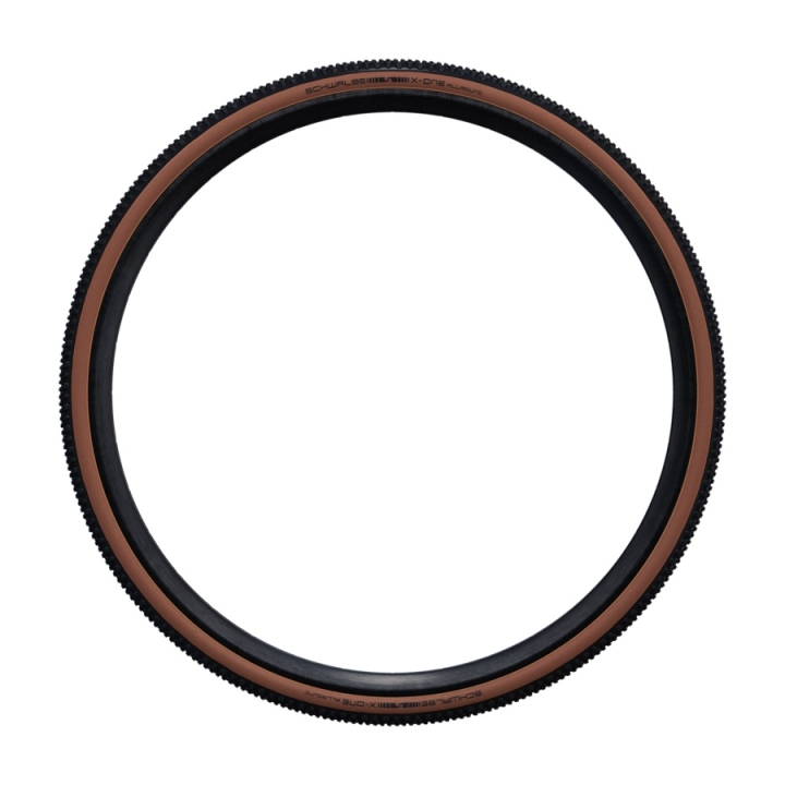Schwalbe X-One Allround Addix Performance RaceGuard Tubelss Easy E-25 Bronze Sidewall 700x33 Reifen