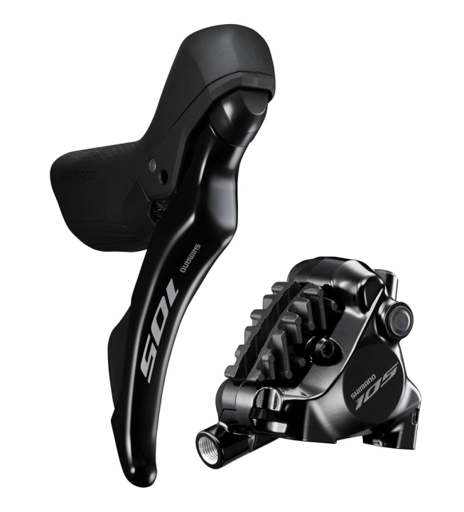 Shimano 105 ST-R7120/BR-R7170 12 fach Schalthebel/Scheibenbremse hinten