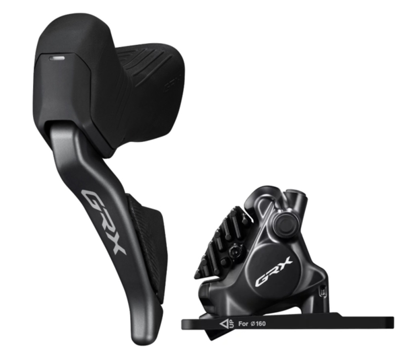 Shimano GRX ST-RX825 Di2/BR-RX820 2fach Schalthebel/Scheibenbremse vorne