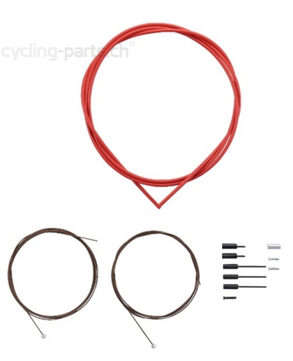 Shimano Dura Ace 9000 Schaltzug-Set rot Road