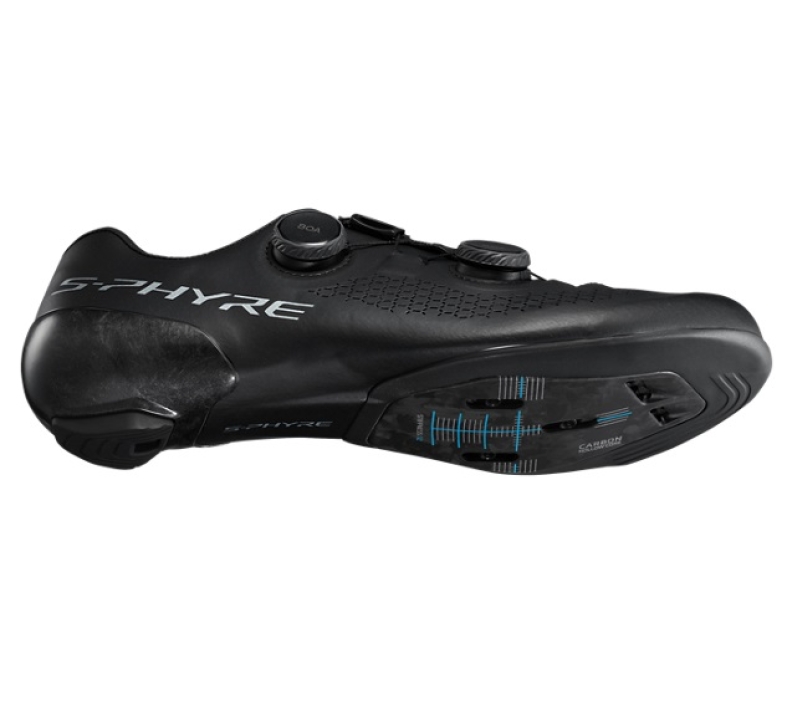 Shimano S-PHYRE SH-RC910 SPD-SLR black Rennradschuhe breite Ausführung