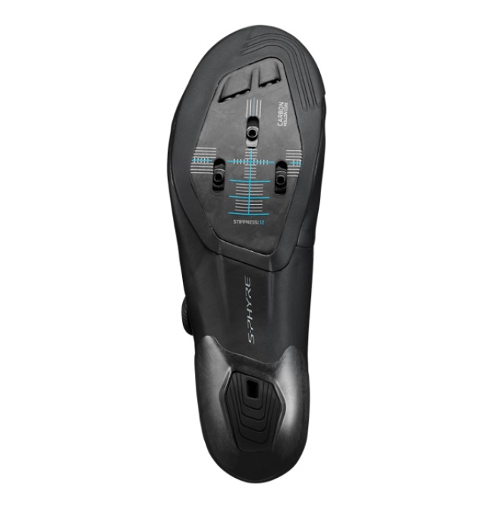 Shimano S-PHYRE SH-RC910 SPD-SLR black Rennradschuhe breite Ausführung