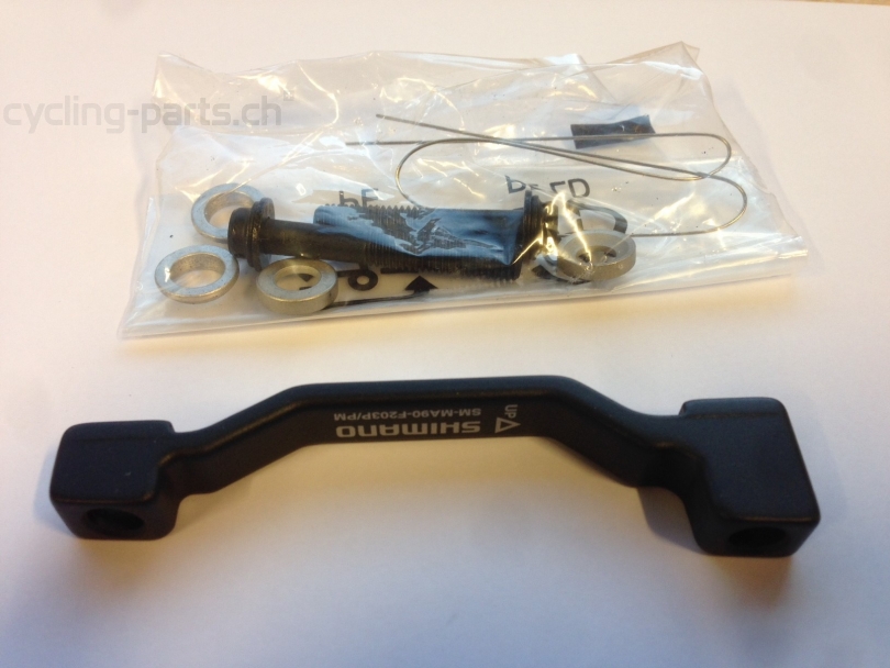 Shimano XTR Disc Adapter Vorderrad/Hinterrad Post/Post 7" 180mm auf 203mm