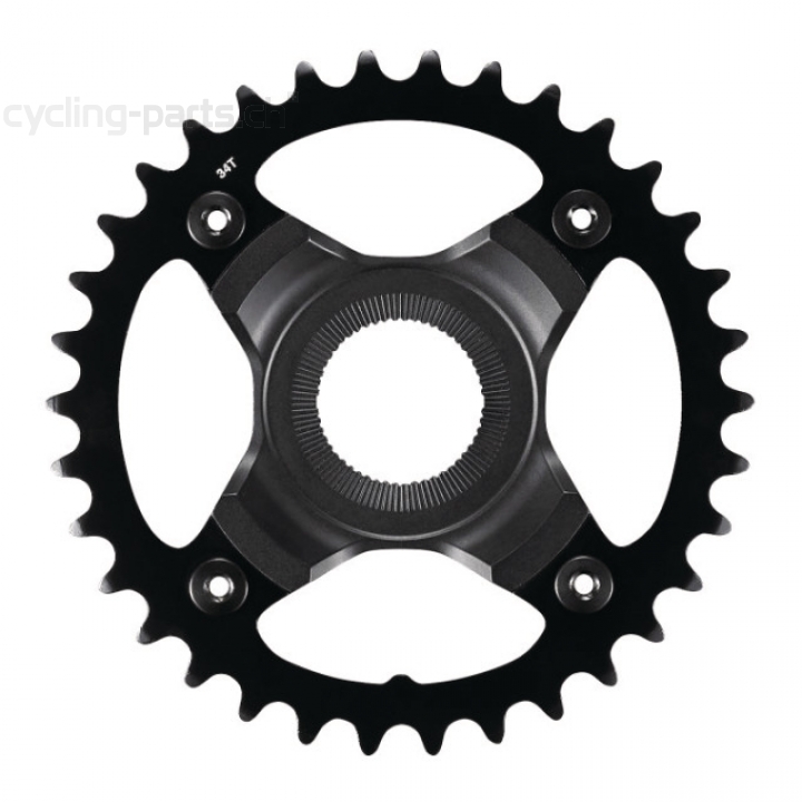 Shimano STePS SM-CRE70 34 Zähne 1x11/1x10/1x9 Kettenlinie Kettenblatt ohne Spider