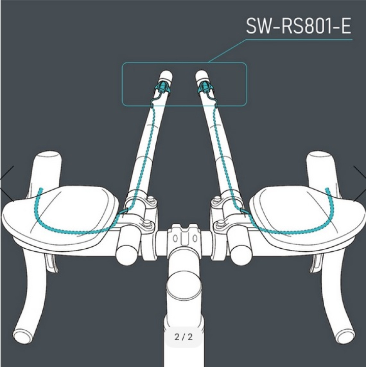 Shimano Di2 SW-RS801-E Satelitten/Sprinter-Schalter