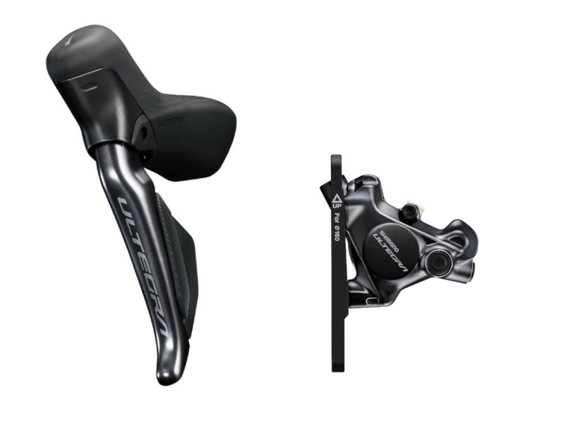 Shimano Ultegra ST-R8170/BR-R8170 2fach Schalthebel/Scheibenbremse vorne