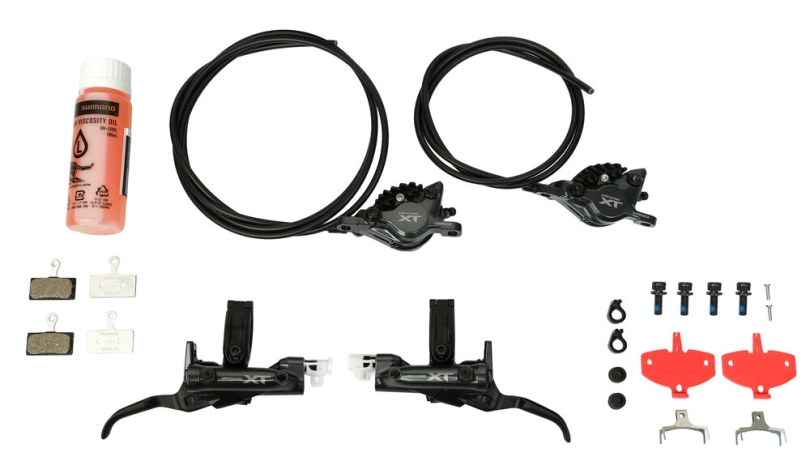 Shimano XT BR-M8200/BL-M8200 2 Kolben Scheibenbremse - Set vorne & hinten