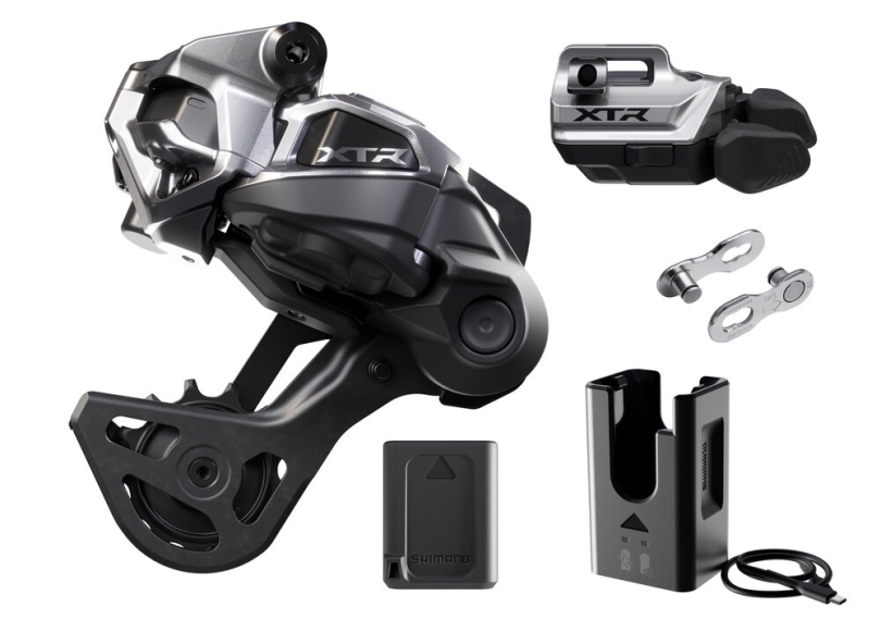 Shimano XTR M9250 Di2 I-Spec EV/mittellanger Käfig Upgrade Kit