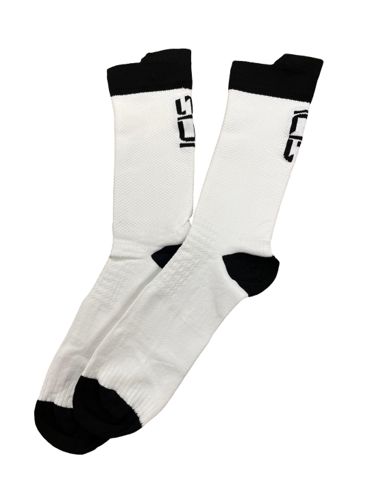 Sidi Nitidus 18cm white/black Socken
