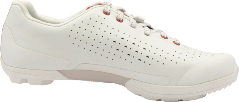 Sidi Polvere ice white dark red Gravelschuhe