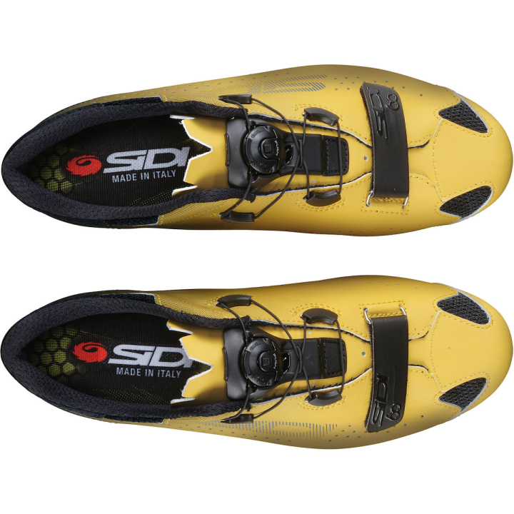 Sidi Sixty Carbon yellow/black Rennradschuhe