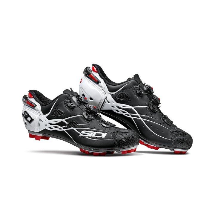 Sidi Tiger Carbon Lucido matt black/white Bikeschuhe