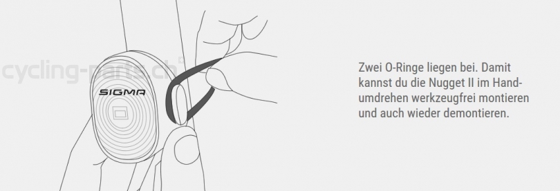 Sigma Nugget II Rücklicht