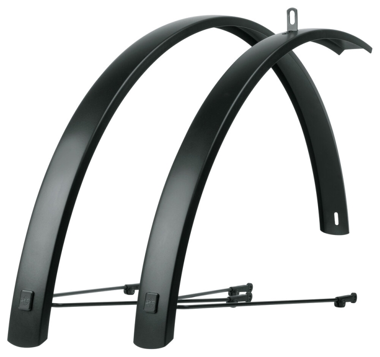 SKS Edge AL 28" 56mm Aluminium schwarz matt Schutzblechgarnitur