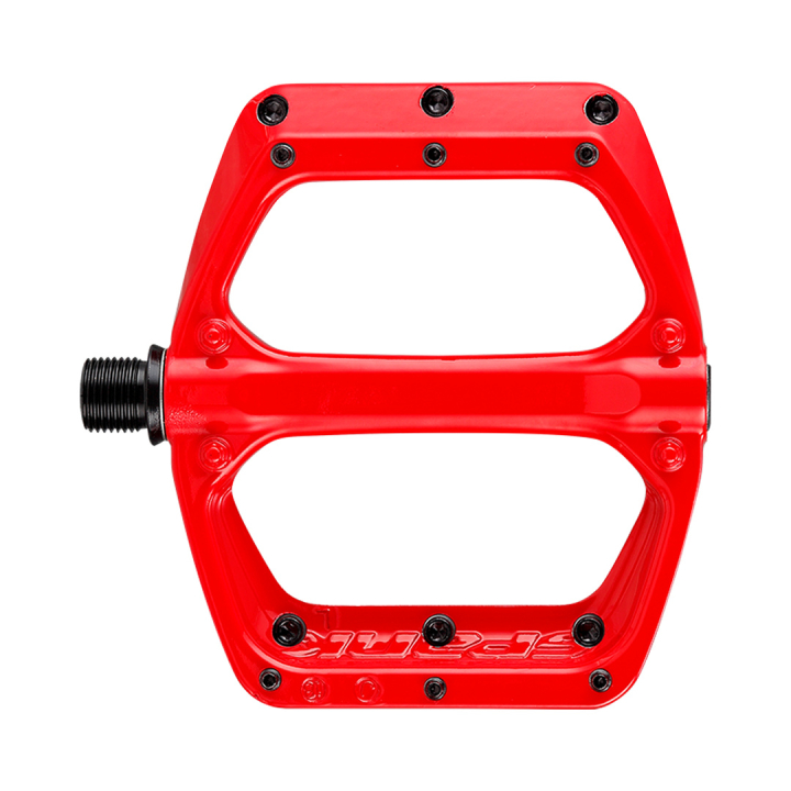 Spank Spoon DC Pedalen red