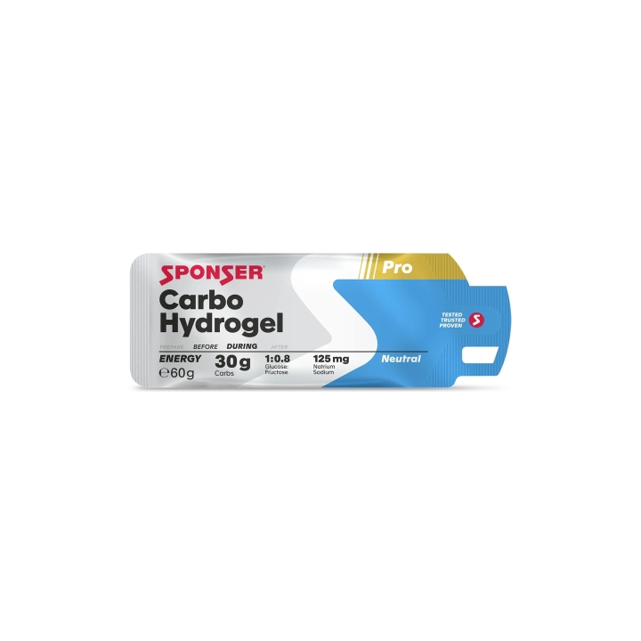 Sponser Carbo Hydrogel 20 Portionen à 60g