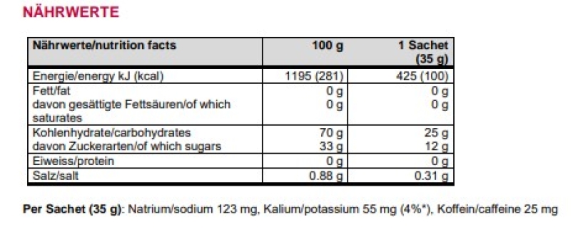 Sponser Liquid Energy Plus Neutral Tube 70g