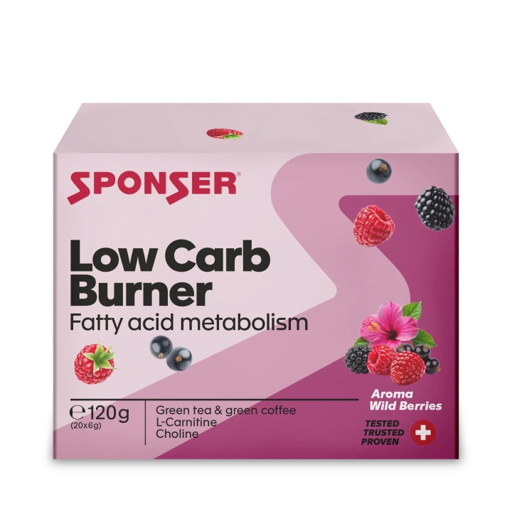 Sponser Low Carb Burner Box 20 x 6g