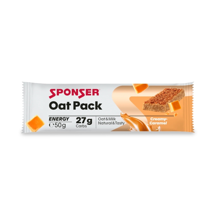 Sponser Oat Pack Creamy Caramel Riegel Box à 25 x 50g