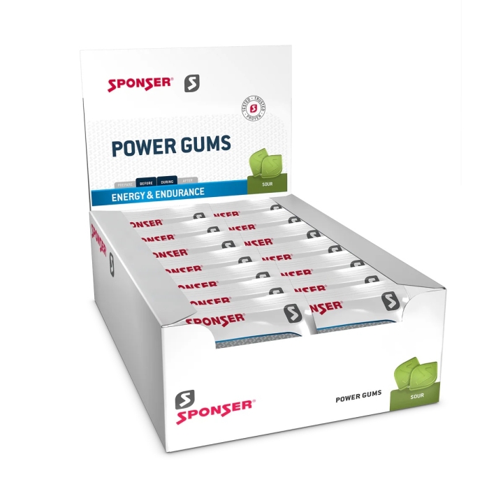 Sponser Power Gums Sour 20 Stk. à 75g