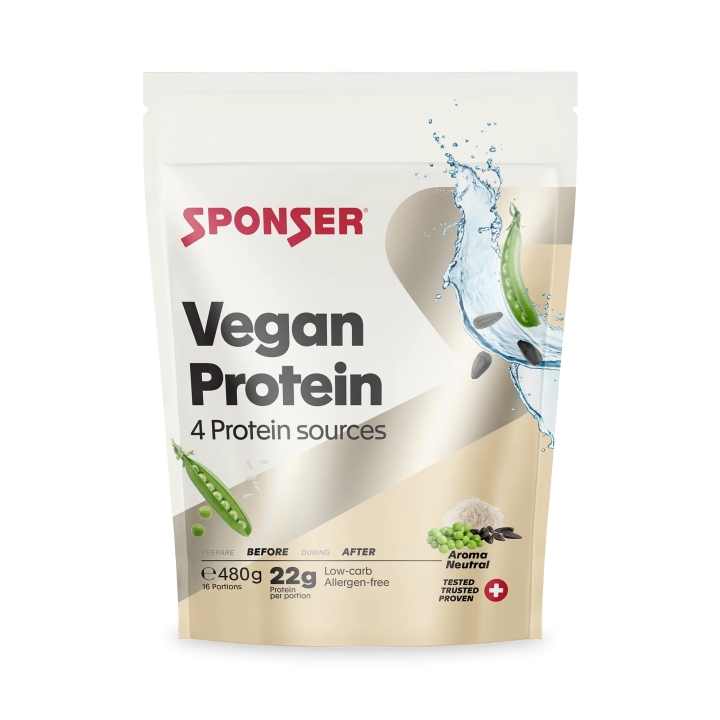 Sponser Vegan Protein Neutral Beutel