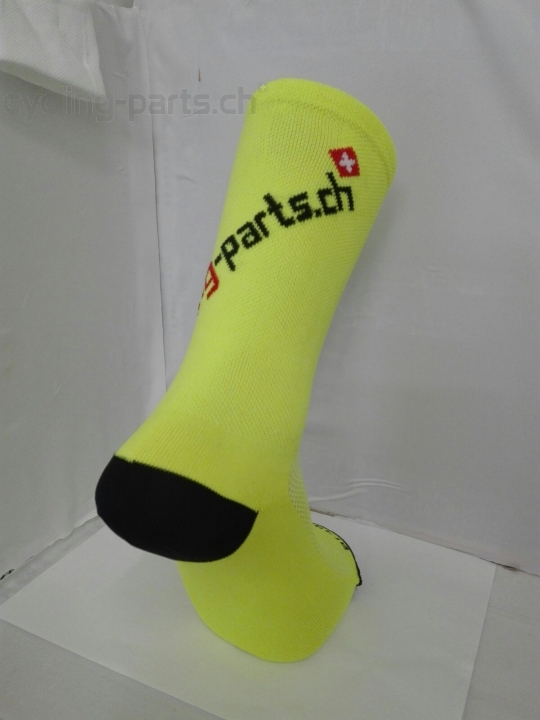 Radsocken Long Coolmax neon gelb