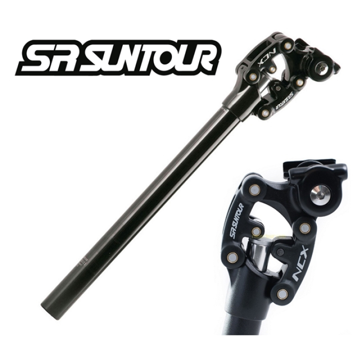 SR Suntour SP12-NCX 27.2mm/350mm gefederte Sattelstütze