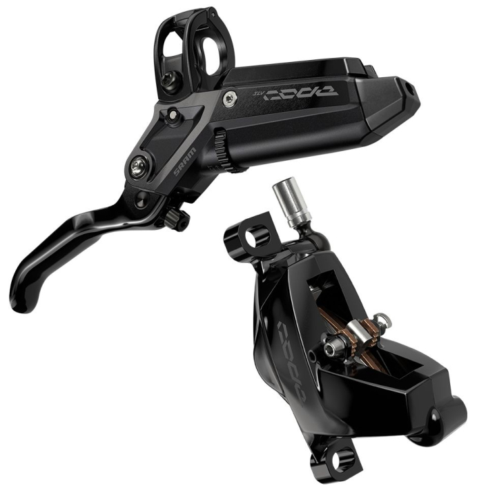 Sram Code Silver Stealth Anodized Black Scheibenbremse vorne