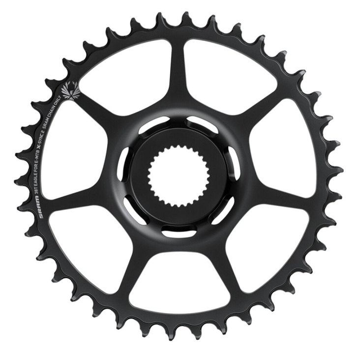 Sram Eagle X-Sync2 E-MTB Bosch Gen 4 Non Boost 38 Zähne 1x12 black Kettenblatt