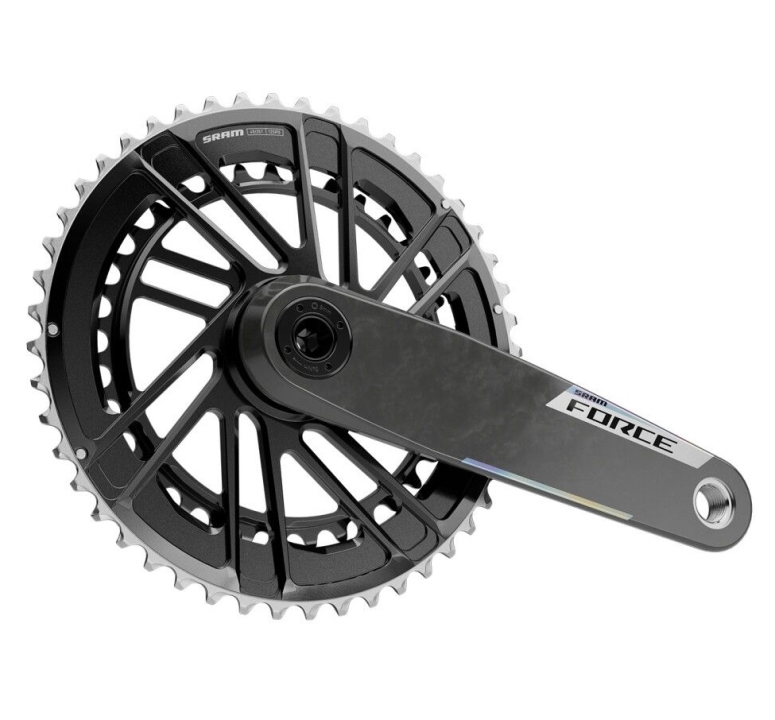 Sram Force AXS E1 DUB 2x12 48-35 170mm black/iridescent Kurbelgarnitur
