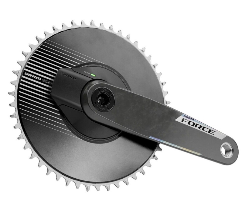 Sram Force AXS E1 Powermeter DUB 1x12 50 Zähne 165mm black/iridescent Kurbelgarnitur