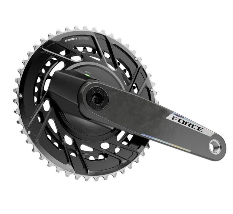 Sram Force AXS E1 Powermeter DUB 2x12 46-33 170mm black/iridescent Kurbelgarnitur