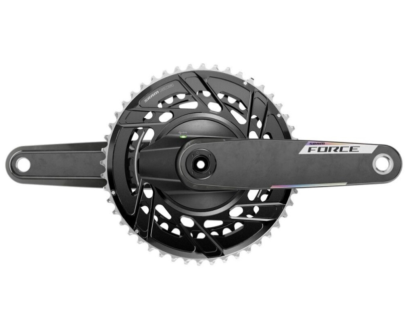 Sram Force AXS E1 Powermeter DUB 2x12 46-33 170mm black/iridescent Kurbelgarnitur