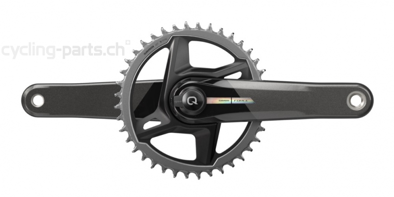 Sram Force AXS Powermeter DUB 1x12 40 Zähne 175mm black/iridescent Kurbelgarnitur