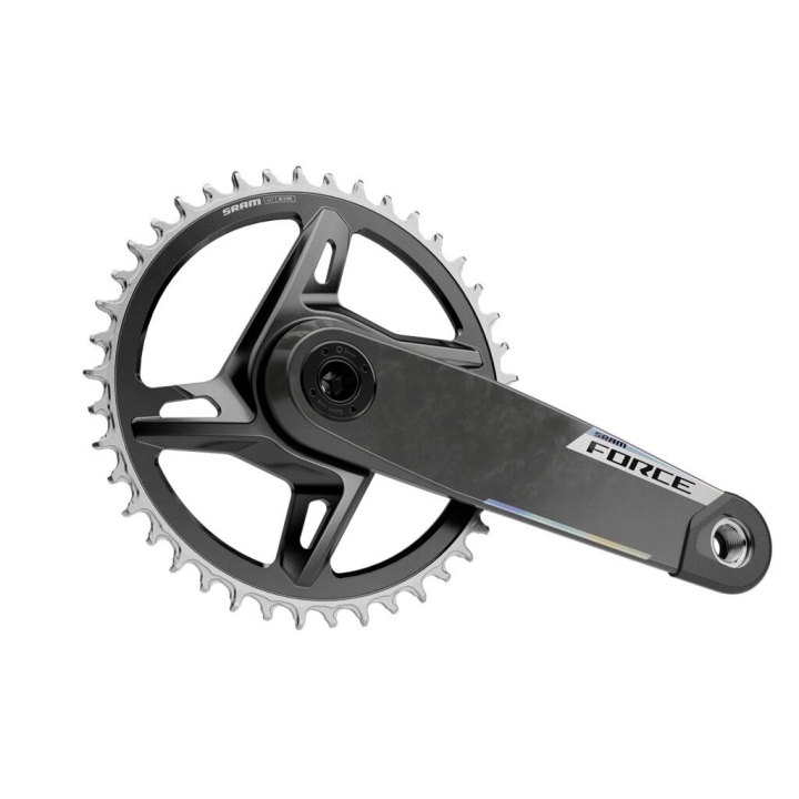 Sram Force AXS XPLR E1 Wide DUB 1x12/1x13 42 Zähne 175mm black/iridescent Kurbelgarnitur