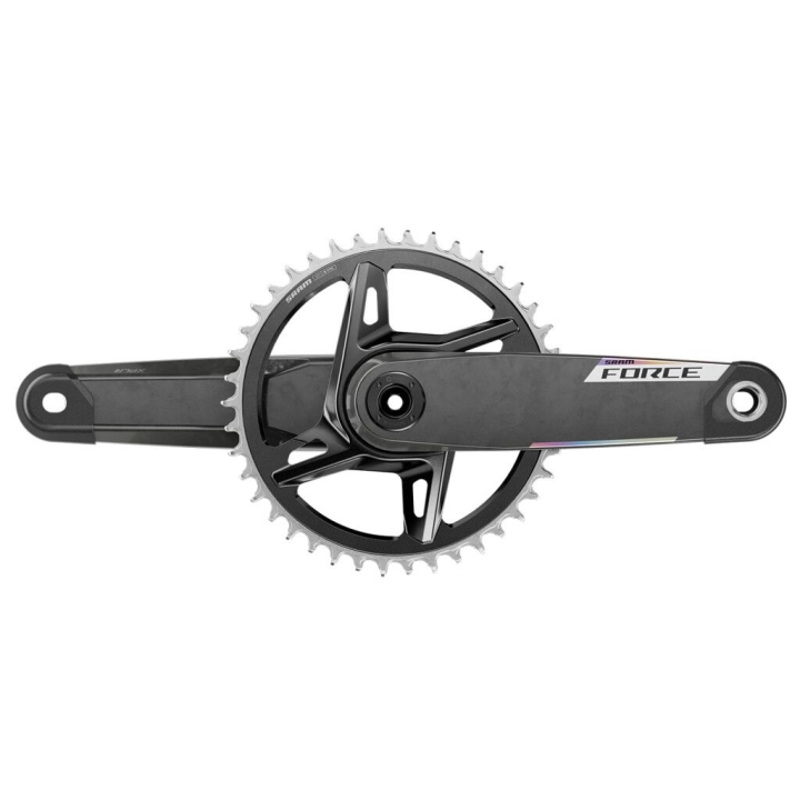 Sram Force AXS XPLR E1 Wide DUB 1x12/1x13 42 Zähne 175mm black/iridescent Kurbelgarnitur