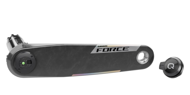 Sram Force AXS XPLR E1 Wide Powermeter Upgrade DUB 172.5mm black/iridescent Kurbelarm links