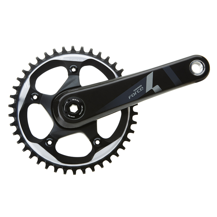 Sram Force CX1 GXP, 42 Zähne, Länge 172.5mm Kurbelgarnitur