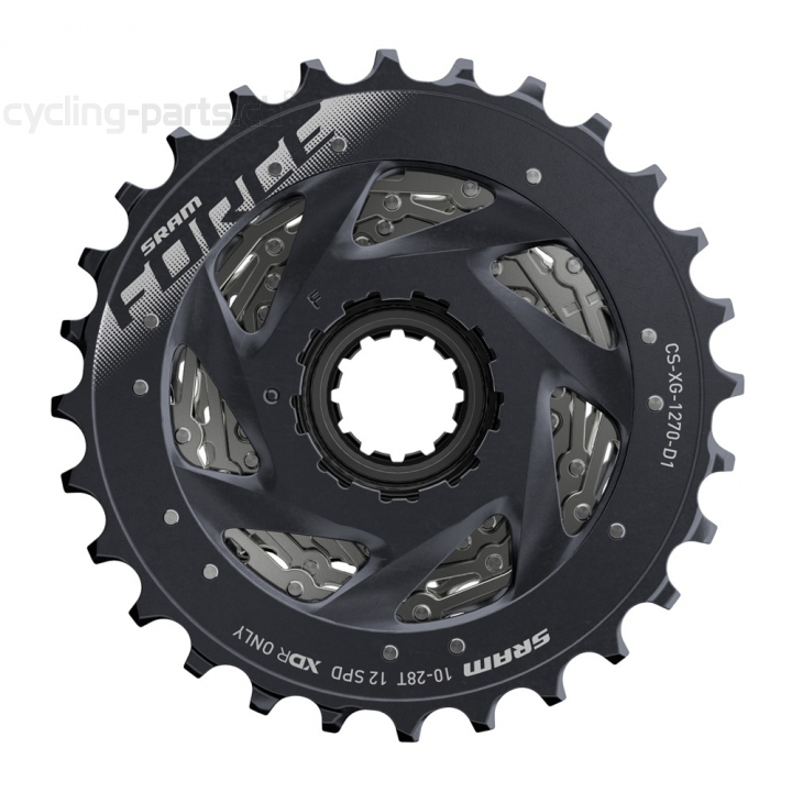 Sram Force XG-1270 12fach 10-28 nickel-chrom Kassette