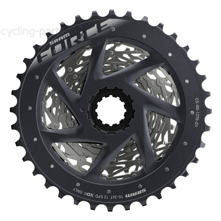 Sram Force XG-1270 12fach 10-36 nickel-chrom Kassette