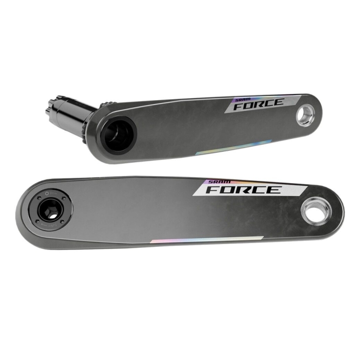 Sram Force AXS XPLR E1 Wide DUB 1x12/1x13 175mm black/iridescent Kurbelarme
