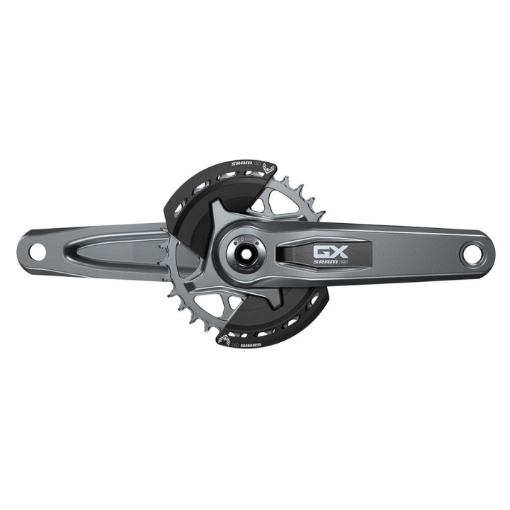 Sram GX Eagle T-Type DUB Wide 55mm Chainline 174mm Q-Faktor dark polar, Länge 165mm Kurbel