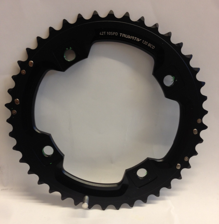 Sram X.0/X.9/X.7 42 Zähne 2x10fach GXP Kettenblatt