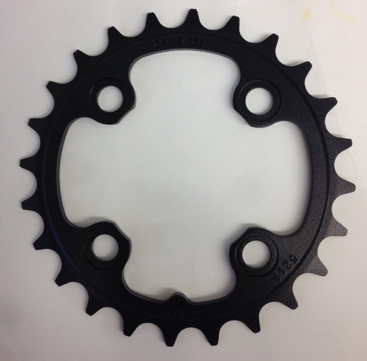 Sram X.0/X.9/X.7 24 Zähne 2x10fach Kettenblatt