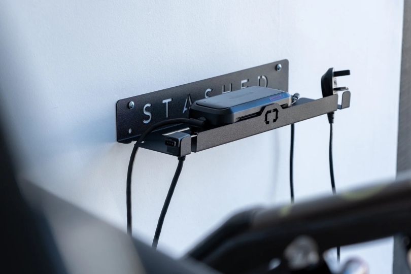 Stashed Charge Station Wandmontage für E-Bike Ladegerät