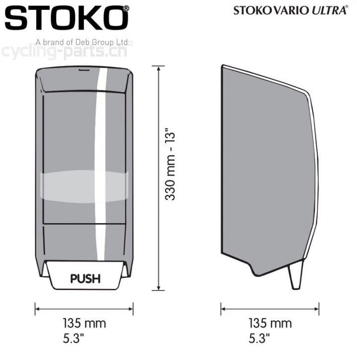 Stoko Vario® Ultra Spender Seifenspendersystem weiss