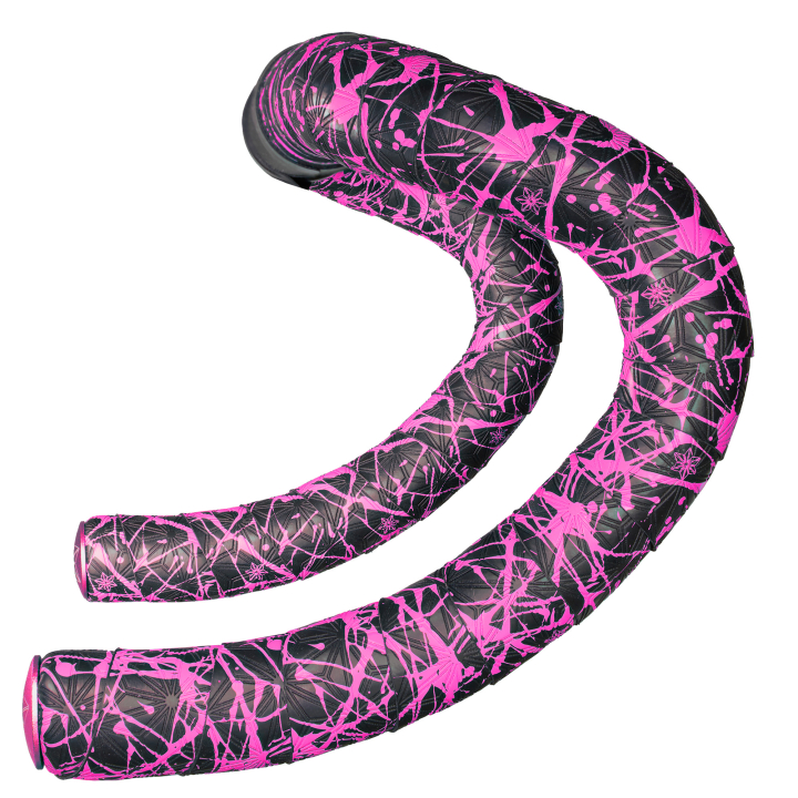 Supacaz Super Sticky Kush Splat neon pink BT-172 Lenkerband