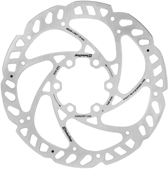 Swissstop Catalyst One 6 Loch 140mm Bremsscheibe