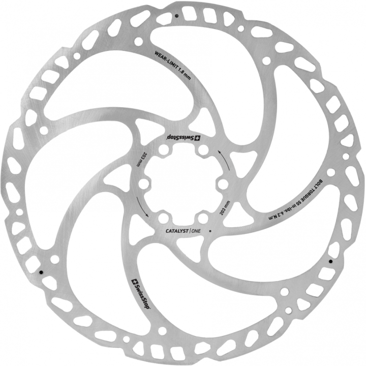 Swissstop Catalyst One 6 Loch 203mm Bremsscheibe