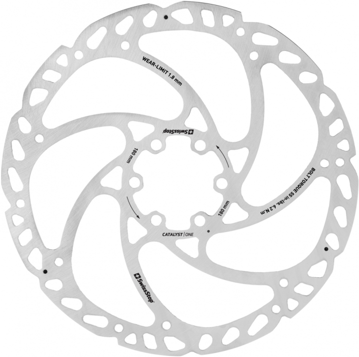 Swissstop Catalyst One 6 Loch 180mm Bremsscheibe